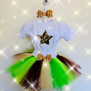 Baby girls party tutu dress 3pcs Set